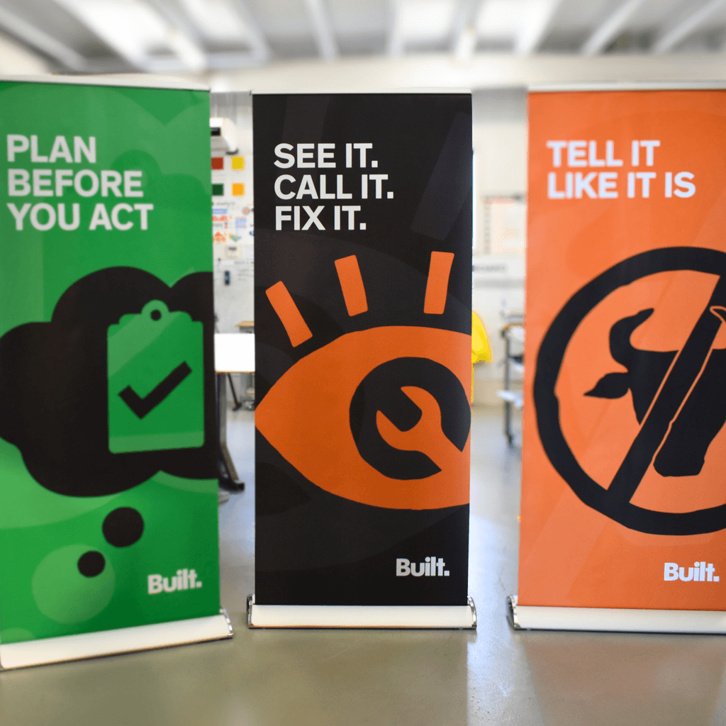 Built Pullup Banners