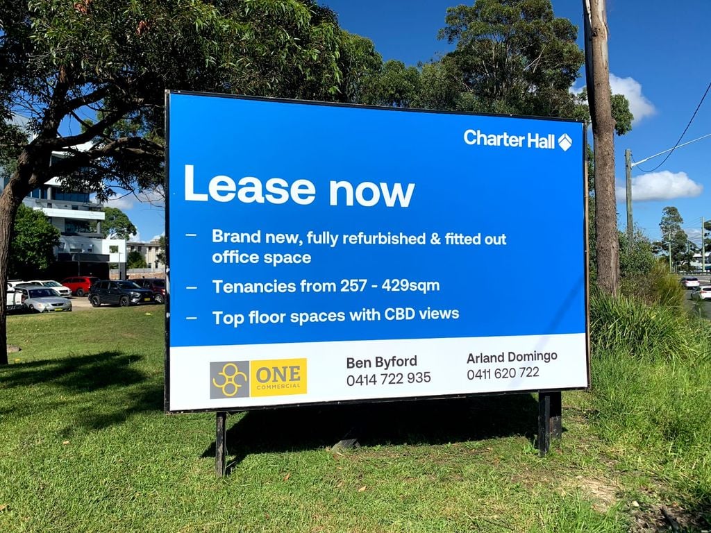 Charter Hall Billboard