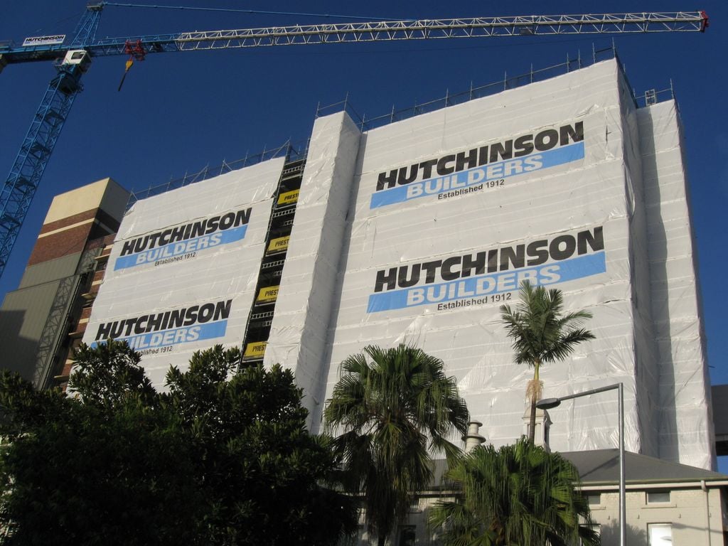 Hutchinson Builders | Scafclad Building Wrap