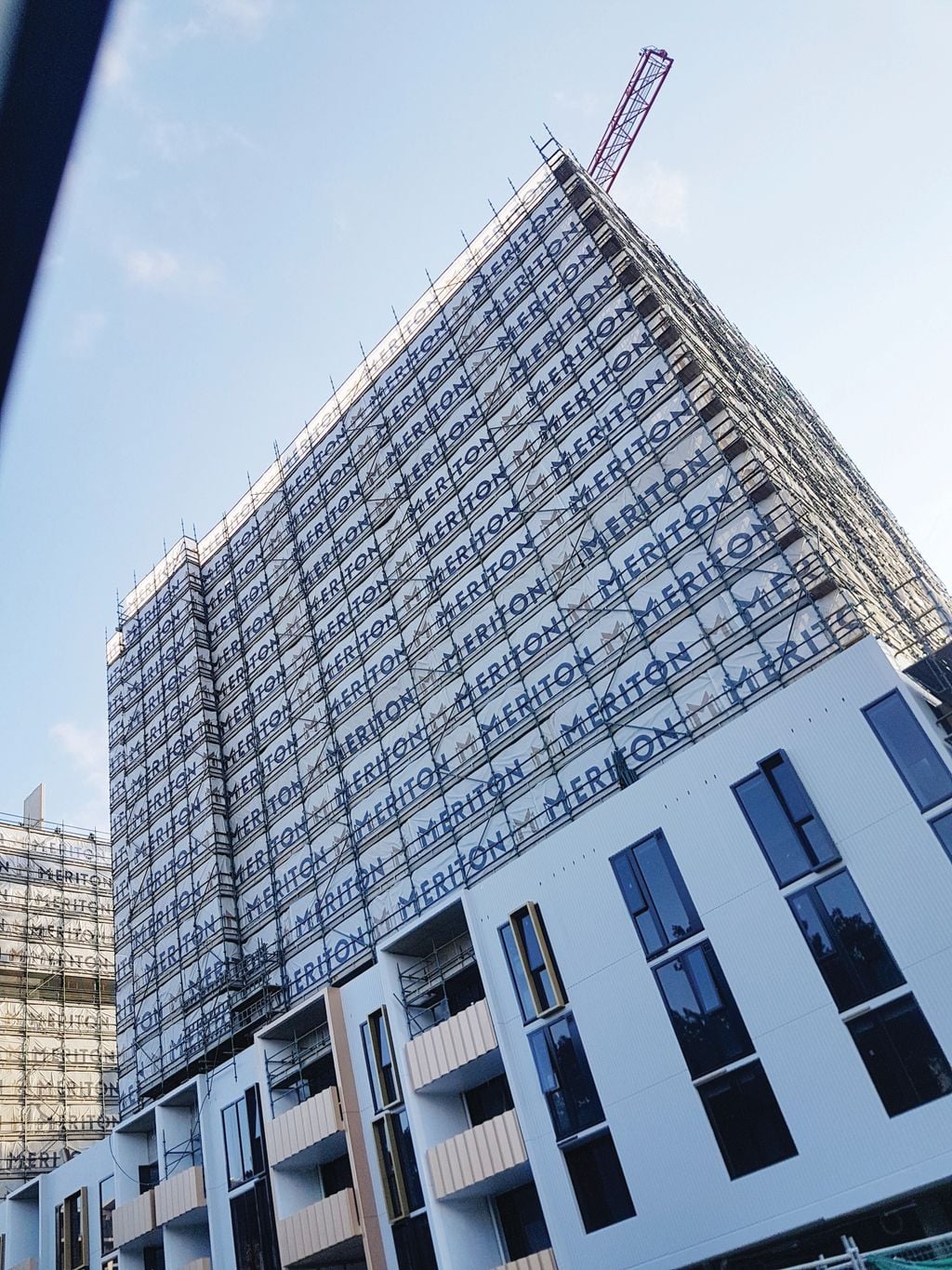 Meriton | FlameX Select Mesh Building Wrap