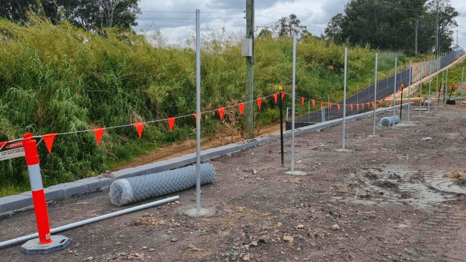 Sitemax Fencing Contractors Install Strong Secure Site Fences for Construction and Property Development Projects throughout Australia