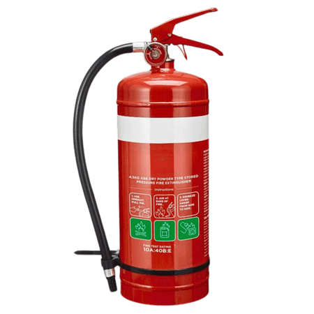 Sitemax Fire Extinguisher - A:B:E Dry Powder - 4.5kg